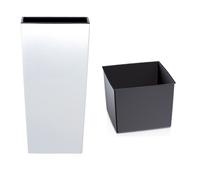 URBI DURS140 Vaso alto con inserto | Bianco