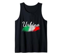 Urbino Italia Bandiera Italia Souvenir Regalo Corrispondente Italiano Canotta