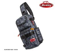 Berkley Urbn, Urban Sling Body Bag Unisex Adulto, Nero Mimetico