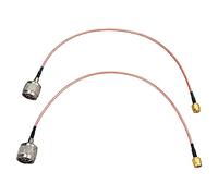 urcianow Cavo Coassiale N Maschio a SMA Maschio 30cm RG316 - Adattatore Antenna 50 Ohm per Router, WiFi, GPS, DVB-T, Ripetitore Segnale - Alta Qualità a Bassa Perdita