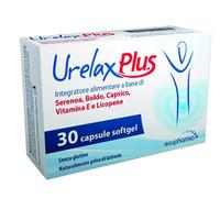 Urelax Plus 30 Capsule Softgel - Integratore Benessere della Prostata e Vie Urinarie