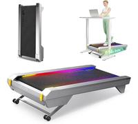 UREVO CyberPad Smart Walking Pad tapis roulant con inclinazione automatica | Motore ultra silenzioso senza spazzole, apertura frontale, display digitale a distanza, monitoraggio dell'allenamento tramite