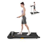 UREVO Tapis Roulant Elettrico con SmartAPP, Tapirulan Salvaspazio con Telecomando, Nastro da Corsa Antiscivolo 40×105cm, Pedana per Camminare Basso Rumore a Casa & Ufficio Walking Pad Compatto