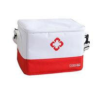 URFEDA Borsa per medicinali, grande, di primo soccorso, vuota, farmacia da viaggio, impermeabile, borsa per farmacia, borsa per la medicina, borsa di emergenza vuota per l'ufficio, in viaggio