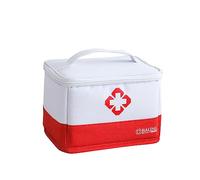 URFEDA Borsa per medicinali, piccola borsa per il primo soccorso, vuota, farmacia, impermeabile, borsa per la farmacia, borsa per la medicina, borsa di emergenza vuota per l'ufficio, in viaggio