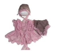 URFEDA Neonato Fotografia Costume Puntelli Bambino Ragazza Pagliaccetto Pizzo Principessa Vestito Gonna Tutu Servizio Fotografico Abiti Da Principessa Infanzia Costume Vestiti Bambino Accessori