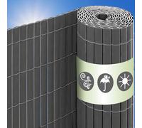 UrFence 100x500 Frangivista Balcone Ringhiera - Canniccio PVC - Oscurante Recinzione Giardino - Frangivento da Esterno - Frangivista per Recinzione Giardino Recinzione di Plastica Separatore Terrazzo