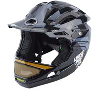 Casco con mentoniera rimovibile urge gringo de la sierra black
