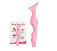 URGINO Stencil per eyeliner in silicone 5 in 1, riutilizzabile, linea di ali pulite per occhi, strumenti per il trucco come protezione per ciglia, sopracciglia, linea mascella, linea labbra per