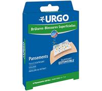 Urgo - Cerotti bruciature - lesioni superficiali - Tulle lipido-colloide - Grande formato, x4