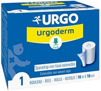 Urgo - Sparadrap con carta protettiva - Fissaggio medicazioni/dispositivi - Estensibile in tessuto non tessuto - 10 m x 10 cm