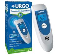 Urgo - Termometro Senza Contatto - Tecnologia Infrarossi - Multiuso Corpo e Oggetti - Schermo Retroilluminato - Avviso Suono Febbre - Da 2 anni
