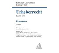 Urheberrecht: In 2 Bänden. Band 1: UrhG. Band 2: UrhDaG, KUG, VGG, VerlG, Portabilitäts-VO, Marrakesch-VO. Kommentar