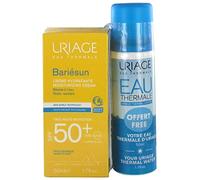 Uriage Bariésun - Crema Idratante SPF50+ 50ml + Acqua Termale Spray 50ml