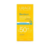 Uriage Bariésun Crema solare senza profumo SPF50+ - Protezione molto alta UVA/UVB e luce blu - Resistente al sudore - Non comedogena - Non lascia residui bianchi - Ideale per pelle sensibile - 50ml