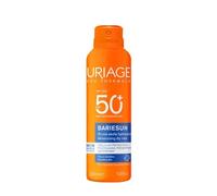 Uriage Bariésun SPF50+ Spray solare asciutto e idratante per la pelle sensibile, 200 ml