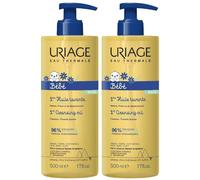 URIAGE Bébé Olio Detergente Lenitivo 2x500 ml Detergente