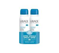 URIAGE. Confezione deodorante spray 2 x 125 ml. Due gocce.