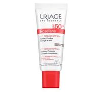 Uriage Roséliane CC Cream SPF 50+ CC cream contro l’arrossamento della pelle SPF 50+ colore Light Tint 40 ml