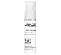 Uriage Depiderm Crema Facial Antimanchas para una Piel Luminosa con Vitamina C Estabilizada - SPF50+ Protección Muy Alta - No Oxidativa, Sin Fragancia y Apta para Pieles Sensibles