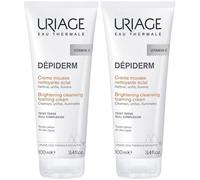 URIAGE DEPIDERM Crema mousse detergente viso anti-macchie illuminante,
