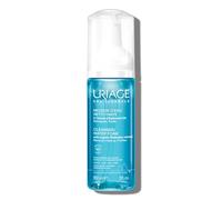 Uriage Detergente e struccante per il viso con Stella alpina bio - Mousse morbida e molto soffice, detergente a risciacquo - Rimuove perfettamente il trucco e lascia la pelle morbida