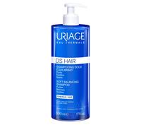 Uriage Ds Hair Shampoo Quotidiano riequilibrante con Stella Alpina - Gel schiumogeno delicato - Profumazione fresca e floreale per cuoio capelluto sensibile - Purifica e lenisce in profondità