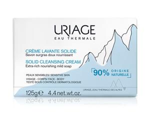Uriage Hygiène Solid Cleansing Cream crema detergente delicata con acqua termale z francouzských Alp 125 g