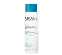 Uriage Latte Struccante con Stella Alpina Bio - Viso e Occhi - Deterge, idrata e ammorbidisce la pelle - Profumazione fruttata e floreale - Ottima tollerabilità