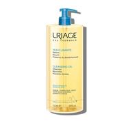 Uriage Olio detergente 2 in 1 Pelli Delicate Viso e corpo confezione da 1 Litro