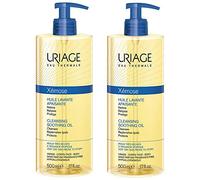 Uriage Xémose Olio detergente lenitivo, in confezione da 2 x 500 ml
