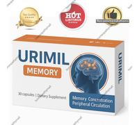 URIMIL MEMORY 30 capsule | Ginkgo Biloba, citicolina, bacopa e uridina