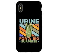 Urina Per Una Grande Sorpresa Asparagi Orto Vegetale Vegano Custodia per iPhone X/XS