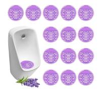 Urinal Screen,16 Pezzi Filtro per Orinatoio con Profumo,Orinatoio Schermo,Filtri per Orinatoi Profumati,Tappetini per Orinatoi,Deodorante per Orinatoio,Schermi per Orinatoi Con Profumo per orinatoio