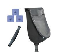 Urinal Wall Mount - Bathroom Fixture Lid Included, Odorproof Diverter System, Sturdy Construction, Simple Cleaning Design, Leak Resistant Build | Space Efficient Installation, Sanitary Utility