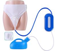 Urinatoio elettrico indossabile intelligente - Urinatoio da comodino anti-perdita con contenitore di raccolta da 2000 ml, riutilizzabile e facile da pulire per pazienti allettati(Male atrophy)