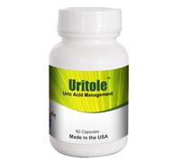 Uritol-Oxalate Stone Stoper, Scarico Acido Urico, Sollievo Gotta, 60 Capsule