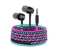 URIZONS 3.5mm Auricolari in Ear Cuffiette intrecciato - Cuffie con Microfono e Telecomando per iPhone Mac Laptop Samsung Android di Fili Tessuti a Mano avvolta Auricolare