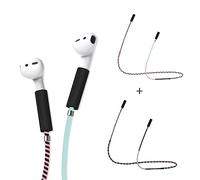 URIZONS Cordino per cuffie esteso 80 cm Gancio per l'orecchio Compatibile con Airpods Huawei Freebuds Cuffie intrauricolari (2 pezzi)