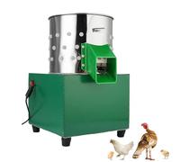 URJWAN Spiumatrice per Polli in Acciaio Inox da 20'', Depilatrice per Uccelli, Spiumatrice per Colombe, Macchina per Spiumatura, Spiumatrice per Quaglie, Spiumatrice per Pollame in Acciaio Inox