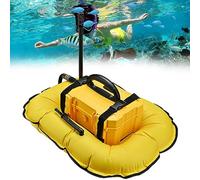 URJWAN Ventilatore Subacqueo Portatile, profondità Massima Immersione 10 Metri, Dissipazione Calore Raffreddamento Acqua Circolante Wireless, Sistema Ventilatore Immersioni Subacquee,Yellow-D4000