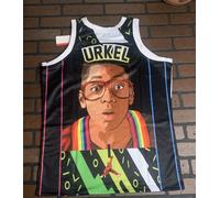 Urkel Famiglia Questioni Headgear Classics Basket Jersey ~ Mai Indossato ~ M L