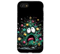 Urlando Albero Decorato Costume per la Notte di Custodia per iPhone SE (2020) / 7/8