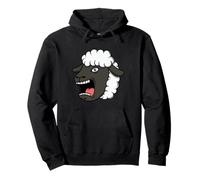 Urlando Pecore Nere Cartoon Felpa con Cappuccio