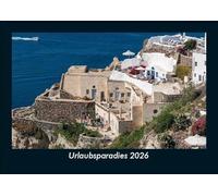 Urlaubsparadies 2026 Fotokalender DIN A5: Monatskalender mit Bild-Motiven aus Fauna und Flora, Natur, Blumen und Pflanzen