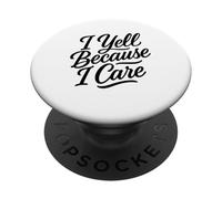 Urlo perché mi importa PopSockets PopGrip Adesivo
