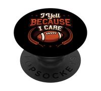 Urlo perché mi interessa il papà del football americano PopSockets PopGrip Adesivo