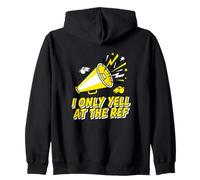 Urlo Solo a The Ref Sports Parent Felpa con Cappuccio