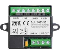 URMET 1083/55 DISTRIBUTORE 4 UTENZE SISTEMA 2VOICE