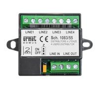 URMET 1083/55 Distributore Video 4 Utenze Per Sistema 2 Fili Urmet -